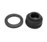 Lot de 2 pots à écrou rapide avec bol fixe - Équilibreur de roue à dégagement rapide - En plastique noir - Pour machines d'équilibrage de pneus - Comprend un anneau en caoutchouc et une coupelle