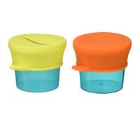 Lot de 2 pots et couvercles en silicone - Boon