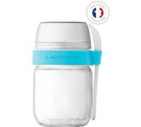 Lot de 2 pots pour yaourtière Lagrange 440403 Rose et bleu ciel G