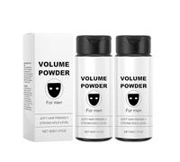Lot de 2 poudres de texture pour homme - Effet mat - Poudre de texture à base pour un volume et une texture instantanés - Poudre coiffante pour une tenue forte - Poudre légère pour coiffer les cheveux