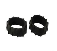 Lot de 2 poulies de rechange pour tondeuse à gazon Dreame A1 - En caoutchouc antidérapant - Durable - Accessoire d'entretien de pelouse - Installation facile