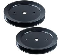 Lot de 2 poulies d'entraînement 195945 pour Husqvarna AYP Snapper Ariens 195945 197473 532195945 532197473 705115 709731 21546446, Oregon 78-062 pour 106.7 cm et 1. Plateaux de tondeuse 16,8 cm