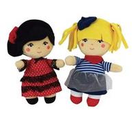 Lot de 2 Poupées Jemini Le Reste du Monde la Parisienne et l'Espagnole Multicolore G