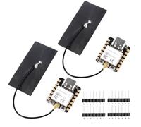 Lot de 2 pour carte de développement XIAO ESP32-C3, module ESP32 C3 Wi-Fi | Charge de la batterie prise en charge, efficacité énergétique et interface riche, idéal pour les maisons intelligentes, IoT
