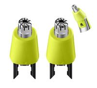 Lot de 2 Pour Philips OneBlade - Têtes de Rechange Pour Tondeuse Nez QP2520 QP2630 QP2530 QP2620 QP2830 QP2724 QP2734 QP2515