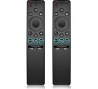 Lot De 2 Pour Telecommande-Samsung, Universelle Télécommande Pour Samsung Smart Tv Avec 3 Raccourcis, Remplacement Compatible Avec Modèles Frame Curved Uhd Led Neo Qled 4K 8K Série[TEL9122189]