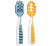 Lot De 2 Pré-Cuillères Bleu Et Orange - Numnum