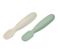Lot de 2 pré-cuillères en silicone vert sauge