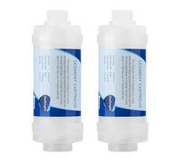 Lot de 2 pré-filtres à sédiments ménagers à 4 points filetés 10 mm 1μ pour chauffe-eau, lave-toilettes, filtre de cuisine