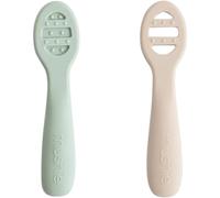 Lot de 2 premières cuillères bébé - Cambridge Bleu / Beige sable