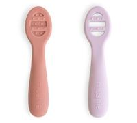 Lot de 2 premières cuillères bébé - Rose / Soft Lila