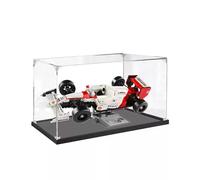 Lot de 2 présentoirs en acrylique pour Lego Icons McLaren MP4/4 et Ayrton Senna 10330, boîte de présentation pour modèle Lego 38 x 20 x 20 cm