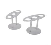 Lot de 2 présentoirs en forme de cône transparent pour fêtes (transparents)