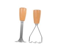 Lot de 2 presse-purée, presse-fruits, presse-purée, passoire, purée de pommes de terre, pilon