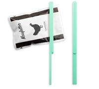 Lot de 2 presse-sachets | Grattoir / extracteur pour sacs de nourriture humide | Menthe | Aide à la vidange de la nourriture humide en sauce ou en gelée | Vider les sacs sans laisser de résidus