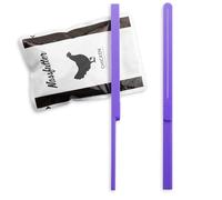Lot de 2 presse-sachets | Raclette / extracteur pour sacs de nourriture humide | Lavande | Aide à la vidange de la nourriture humide en sauce ou en gelée | Vider les sacs sans laisser de résidus