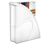 Lot de 2 Pro Porte-revues Gloss - Dos 8 cm x H31 x P25,9 cm coloris blanc G