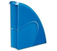 Lot de 2 Pro Porte-revues Gloss - Dos 8 cm x H31 x P25,9 cm coloris bleu océan G