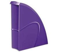 Lot de 2 Pro Porte-revues Gloss - Dos 8 cm x H31 x P25,9 cm coloris violet G