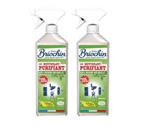 Lot de 2 produits nettoyant naturel - Purifiant - Toutes surfaces - Pour la maison - Briochin