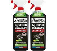 Lot de 2 produits nettoyant - Pour cuisine - Super décapant - Naturel - Briochin