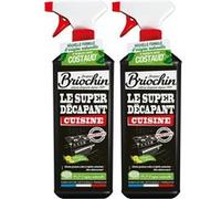 Lot de 2 produits nettoyant - Pour cuisine - Super décapant - Naturel - Briochin