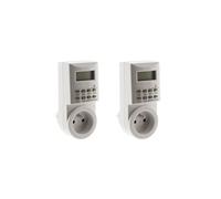 Lot de 2 programmateurs hebdomadaires digitaux 49 programmes - Otio