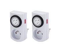 Lot de 2 programmateurs mécaniques 3500W - Chacon