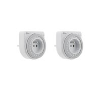 Lot de 2 programmateurs mécaniques - blanc - Otio
