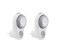 Lot de 2 programmateurs quotidiens T-10 - blanc - Otio