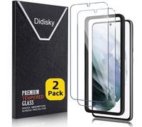Lot De 2 Protecteur Verre Trempé Pour Samsung Galaxy S21 5g 6.2'' Et Kit Installation Offert (Non Pour Samsung S21 Fe,S21 Plus, S21 Ultra), Film Protection Écran,9h, Pas De Bulles