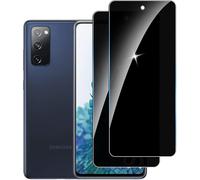 Lot De 2 Protecteurs D¿Écran Verre Trempé Confidentialité 9h Pour Samsung Galaxy S20 Fe - Film Anti¿Espion 28°, Bords 2.5d, Anti¿Rayures, Compatible Coques, Installation Facile