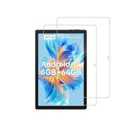 Lot de 2 protecteurs d'écran en verre trempé pour tablette Ainmel C10BK 10" Android 14 - Haute transparence, résistant aux rayures, anti-traces de doigts