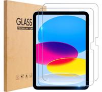 Lot De 2 Protecteurs D'écran Pour Ipad 10e Génération (10,9"",Modèle 2022,10e Génération),Film En Verre Trempé 9h,Anti-Rayures (2)
