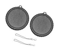 Lot de 2 protecteurs d'objectif avant pour appareil photo Action 6 - Anti-rayures