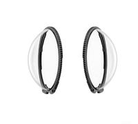 Lot de 2 protecteurs d'objectif en verre pour Insta360 X4 Air : protection optique imperméable, anti-rayures, housse amovible, accessoire léger pour caméra d'action
