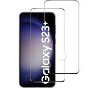 Lot De 2 Protecteurs Écran Verre Trempé Samsung Galaxy S23+ 5g - Anti-Rayures/Éclats, Compatible Coque, Anti-Lumière Bleue, Haute Transparence, Installation Facile