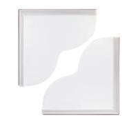 Lot de 2 protections anti-éclaboussures autocollantes pour la douche, étanches, pour la maison, l'appartement, la salle de bain et l'évier de cuisine