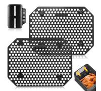 Lot de 2 protections anti-éclaboussures en silicone pour friteuse à air chaud, protection anti-éclaboussures, compatible avec Ninja Double Stack XL SL400EU et SL300EU, protection anti-éclaboussures