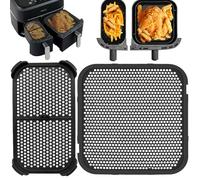 Lot de 2 protections anti-éclaboussures en silicone pour Philips Airfryer 3000 Dual Basket NA350, accessoires Airfryer pour Philips Steam Airfryer 5000 Series Dual Basket, moule en silicone