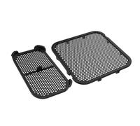 Lot de 2 protections anti-éclaboussures réutilisables en silicone pour panier double, friteuses à air, prévention des éclaboussures d'huile et déflecteur facile à nettoyer