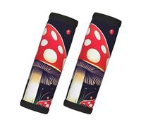 Lot de 2 protections antidérapantes pour poignée de voiture Motif champignons magiques
