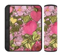 Lot de 2 protections d'alerte de Saint-Valentin pour soulager le stress sur votre cou et vos épaules pour camion pour la Saint-Valentin