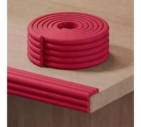 Lot de 2 protections d'angle pour meubles - Pare-chocs de sécurité en forme de W et coussin pour la protection du bureau et des murs, mousse de caoutchouc NBR souple