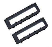 Lot de 2 protections de brosse de rechange pour aspirateur Roborock S7 S7 Plus pour Q5, Q5 Plus, pour aspirateur robot Q7 Max - Protection en plastique facile à installer contre la poussière des poils