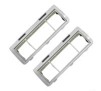 Lot de 2 protections de brosse de rechange pour aspirateur robot Tapo RV10 RV20 qui aide à maintenir la fonctionnalité de la brosse principale par l'accumulation de débris