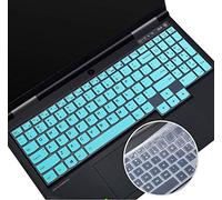 Lot de 2 protections de clavier pour ordinateur portable Lenovo Legion 7i et Legion 3i, Lenovo Legion 5, Lenovo Legion 5 Series 5i 5p 5pi 15,6 et 17,3 cm (menthe + transparente)