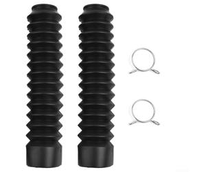 Lot de 2 protections de fourche avant de moto en caoutchouc pour éviter les dommages causés par le grain pour tout-terrain