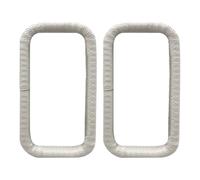 Lot de 2 protections de gouttière en caoutchouc pour système de drainage de tuyau, filtre de gouttière non obstruant pour maison, cour, jardin, terrasse et solutions d'eau de pluie souterraines