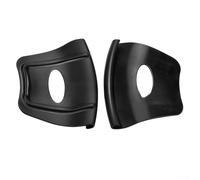 Lot de 2 protections de jante robustes pour pneus de voiture offrant une forte protection contre les chocs et l'abrasion lors du processus de montage des pneus (noir)